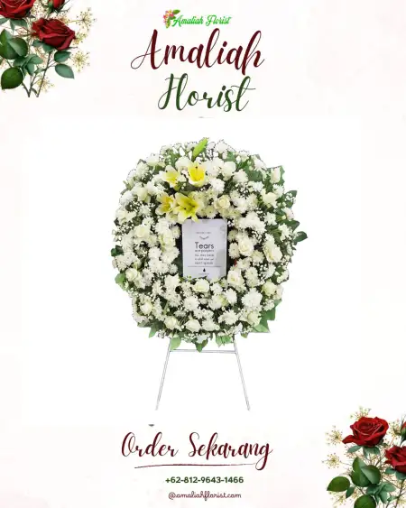 Krans Bunga Duka Perdana